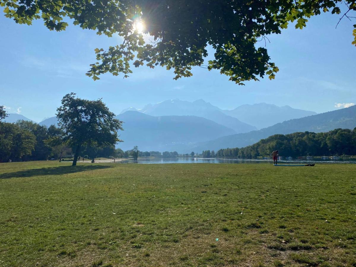 Mobil-Home Agreable Au Pieds Du Lac De Passy Passy (Haute-Savoie) Exterior foto
