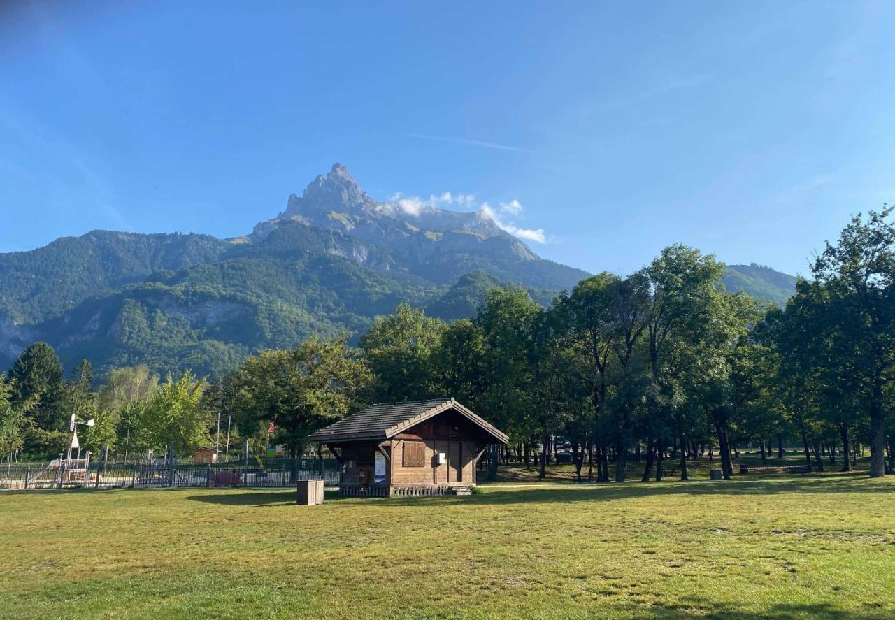 Mobil-Home Agreable Au Pieds Du Lac De Passy Passy (Haute-Savoie) Exterior foto